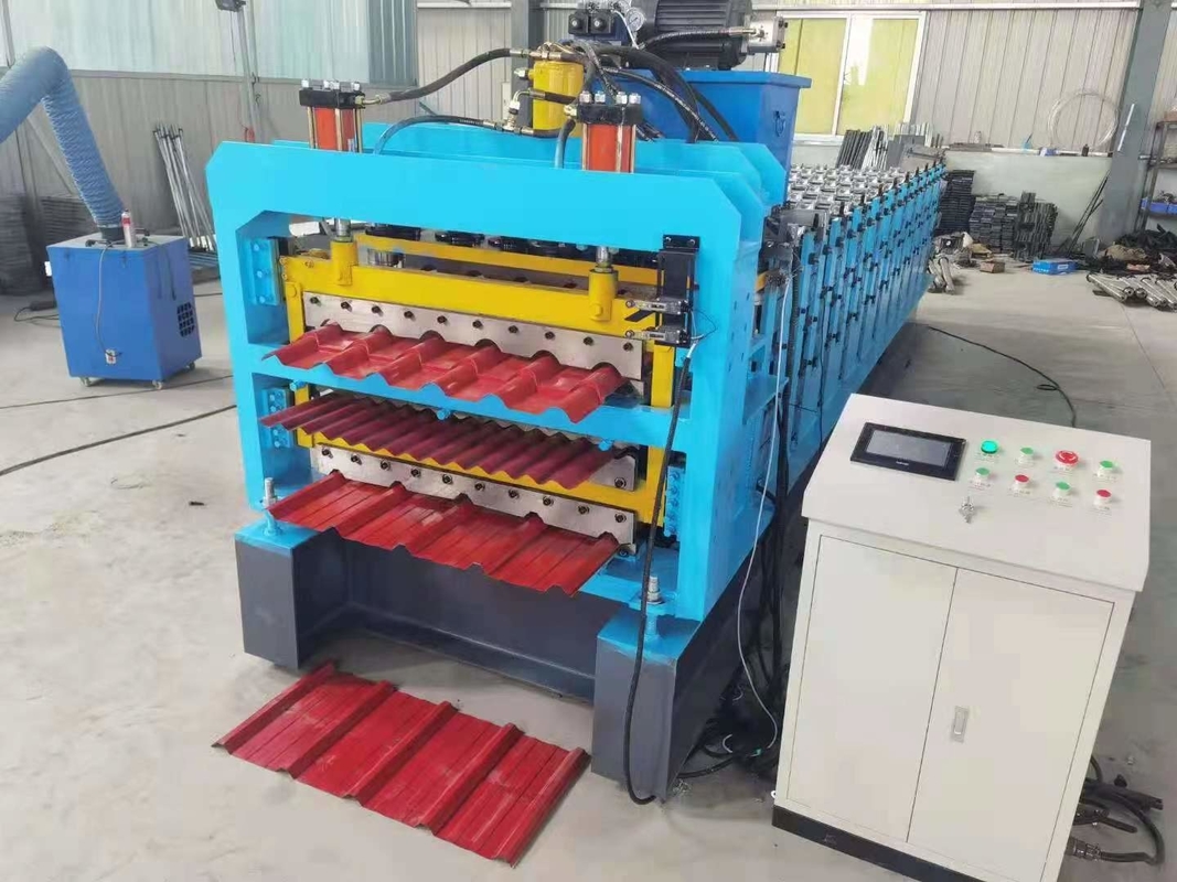 Golf het Staalbroodje die van de Drie Laagkleur Machine Volledige Automatisch vormen