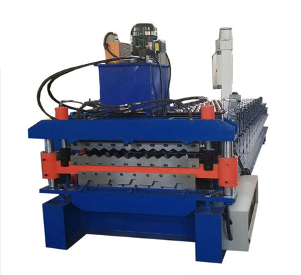 Full Auto-Dubbel de Laagbroodje die van het Bladmetaal Machine 15 vormen - 18m/Min Hydraulic