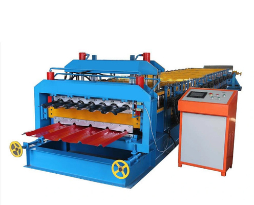 1300mm Ppgi Dubbel Laagbroodje dat het Dakcomité vormt van het Machine Automatisch Metaal