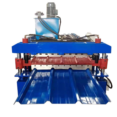 Galvalume Tr4 Tr5 Dubbel Laagbroodje die Trapezoïdaal Machinedakwerk vormen