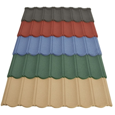 1340mm*420mm Steen Met een laag bedekte Staaltegels voor het Dakwerk van het Villahuis