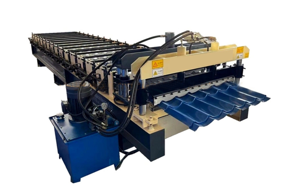 Dakwerktegel die het Machine Verglaasde Broodje maken die van de Tegelstap Machine vormen