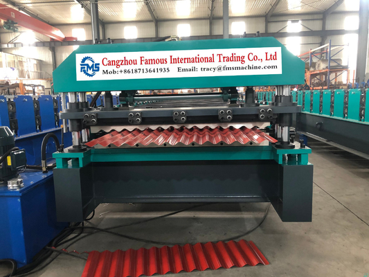 Dakbroodje die Machine 7/8 vormen“ Golfdakblad die Machine maken