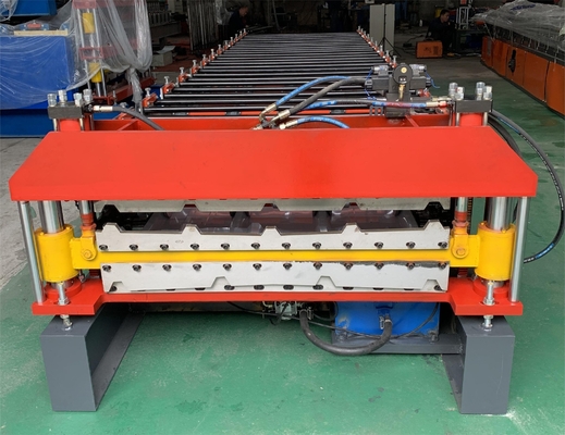 Van het het Dakwerkblad van de staaltegel Dubbel de Laagbroodje die Machine 840 900 vormen