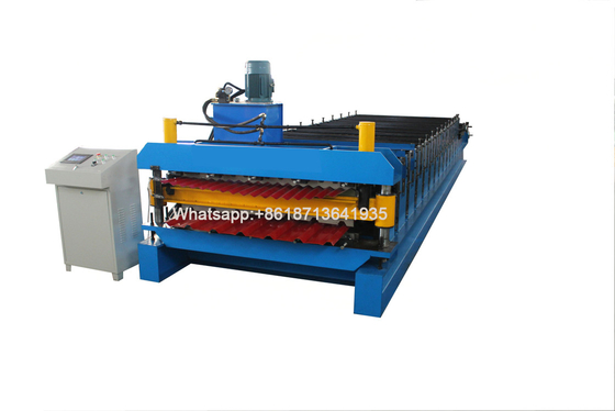 7.5kw dubbel Laagbroodje die Machinegi PPGI 25m/Min Anti Rusty vormen