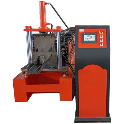 De hydraulische Scherpe Regen verzamelt Gootdownspout Broodje Vormt Machinepcl Controle
