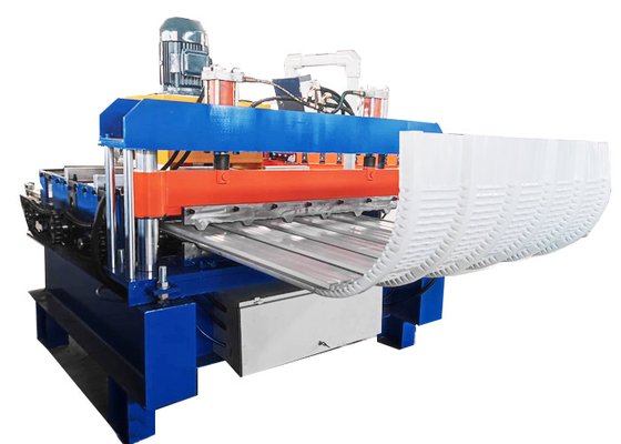 PLC Gecontroleerde Broodje die van het Boog Buigende Dak Machine Hoge Productiviteit vormen