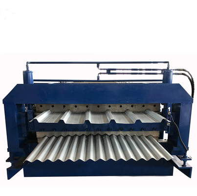 Broodje die van het de Laagdak van 380V 60Hz 3Ph het Dubbele Trapezoïdale Machine 840 en 836 vormen