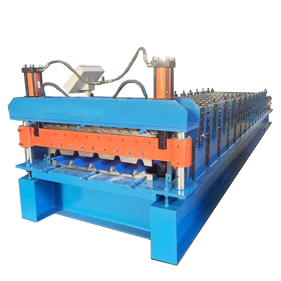 Vorm 1250mm van het dakblad Dubbel Laagbroodje die Machine 380Volt vormen snakt Levensduur