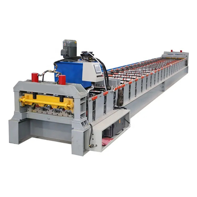 Gegalvaniseerd Dubbel de Laagbroodje dat van PPGI Machine met Hydraulisch Knipsel 8-15m/Min vormt