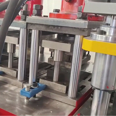 V Frame Racking Beam Pallet Rack Rolvormmachine PLC-besturing