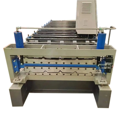Dubbellaags bouwmateriaal trapeziumvormig broodje vormmachine 15m/min