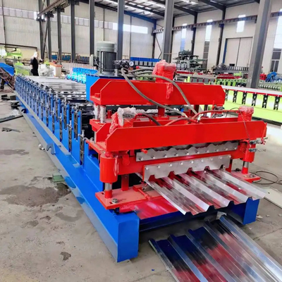 8-15 M/Min dubbellaags rolvormmachine geglazuurde tegel IBR