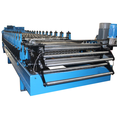 efficiënte dubbele laag daktegelmachine met 1000-1200 mm vormbreedte prestaties