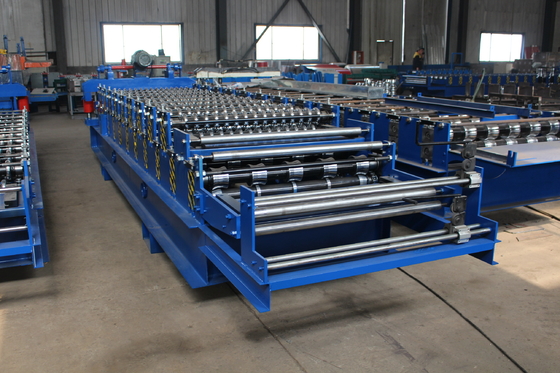 Trapezoïde en Golf Dubbel Laagbroodje die Machine 30 M/Min vormen