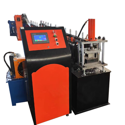 Hydraulische Knipsel15m/Min Shutter Door Roll Forming Machine met 18 Posten