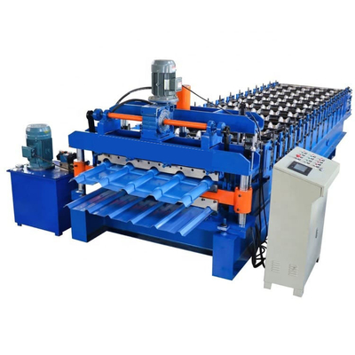 0,3-0,8 mm geluidsarm dakpaneel rolvormmachine 13/14 stations