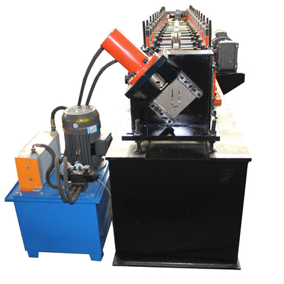 Plc Control Channel Roll Forming Machine Hydraulisch snijden