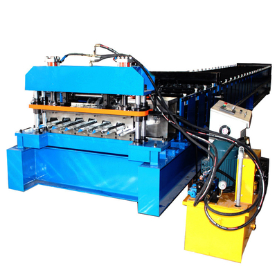 Metaal Staalplaat Vloer Dek Roll Forming Machine Koud 20m/Min 380v50hz