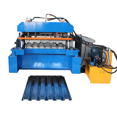 Koudvormende PLC Vloer Decking Machine / Apparatuur 15m/Min