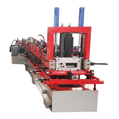 PLC-besturingssysteem Cz Purlin Machine Cr12mov Snijblad 3.5t Gewicht