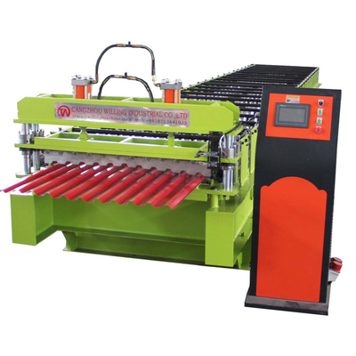 70 mm schachtdiameter Cu stud en track roll vormmachine Vloeiende werking