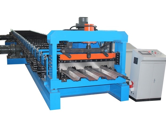 Geavanceerde 380v50hz vloerdek rollenvormende machine 3fase