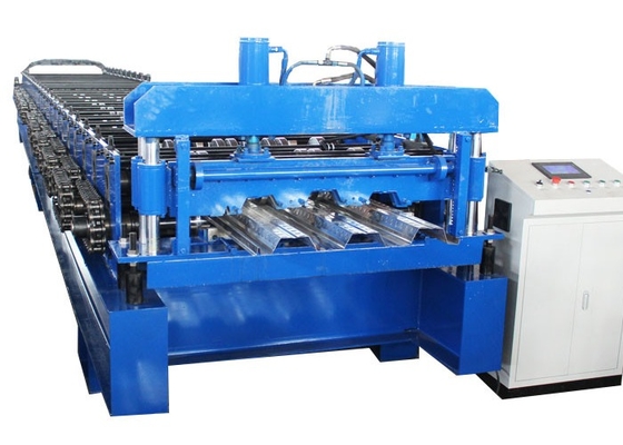4t metalen dek rollen vormen machine Spanning 380v 50hz 3fase 50mm as diameter