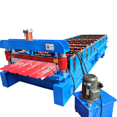 840 mm trapeziumvormende tegelvormmachine hydraulisch snijden