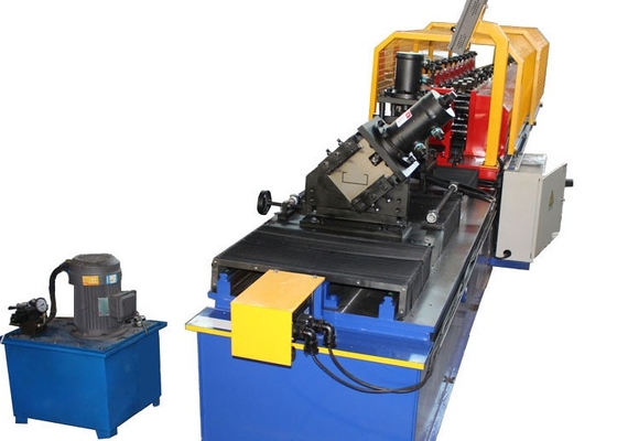 10-15m/min snelheid C-kanaal rollforming machine met 5,5 kW vermogen
