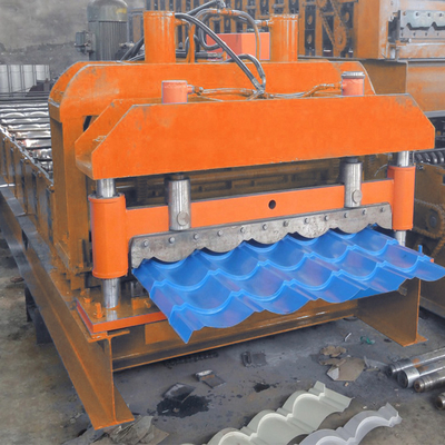 Lange spanning geglazuurde tegel dakplaat rolvormende machine koud effectieve breedte 1080 mm
