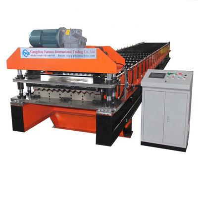 850 mm golfvormige tegelvormmachine met hydraulisch snijden