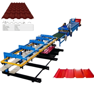 Automatische machine voor het vormen van glazen metalen stalen tegels voor bouwmaterialen