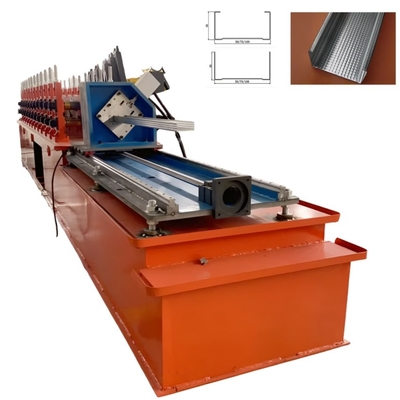 Drywall Stud Track Roll Voormalig staal 50mm 75mm 100mm CD UD CW UW Profiel Drywall Cold Roll Forming Machine met aangepaste