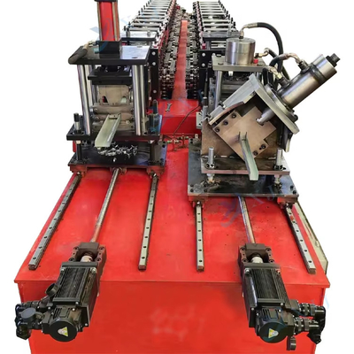 PLC-besturingssysteem Staalverwerkingsonderdelen gegalvaniseerd U-balk staal U-kanaal structuurstaal C Z U-kanaalprofiel Purlin Roll Forming Machine