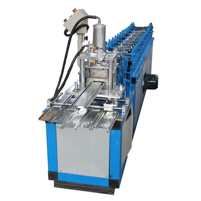 High Speed Roller Shutter Door Salt Profile Roll Forming Machine 4 kW