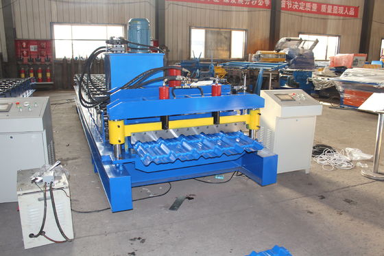 380v 50hz 2025 nieuw ontwerp Aanpassing Galvalume Roof Panel Roll Forming Machine Plc