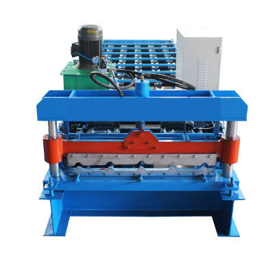 Fabrieksprijs 2,5T Wandpaneel Roll Forming Machine Hydraulisch Snijden Met 50mm Schacht Diameter