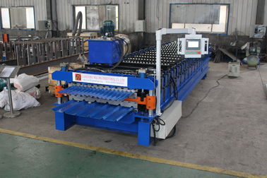 Het hydraulische Knipsel galvaniseerde Dubbele Laag die Machine IBR en Golf vormen