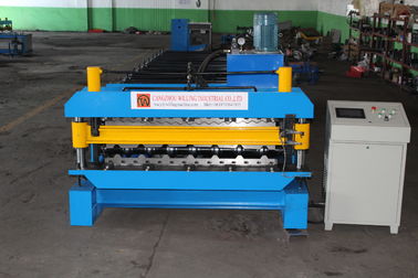 0.3-0.8mm Dikte IBR Gekrompen dakplaat Machine Precieze ontwerp