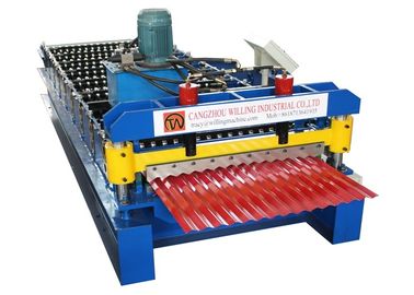 Het cirkelbroodje die van de het Daktegel van het Boogstaal PPGI 0.3mm Machine vormen