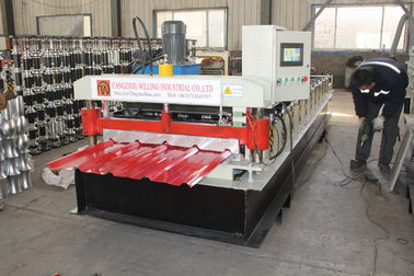 IBR Rib type Roof Roll Forming Machine 36 Coverage 3/4 High Ribs Gemakkelijk te bedienen