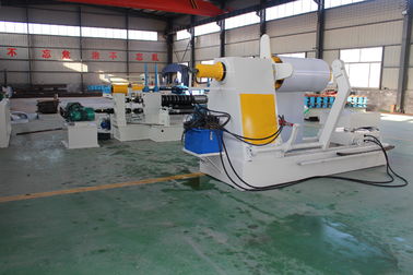 Op zwaar werk berekende Rol die Machine met Hydraulische Uncoiler en Recoiler scheuren 15 - 35 Ton
