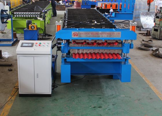 IBR en Golf 0.9mm Dakcomité Broodje die Machine vormen