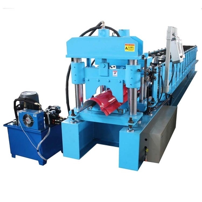 0.25mm de Machine Automatische Plc van Halve cirkelridge cap metal tile forming Controle