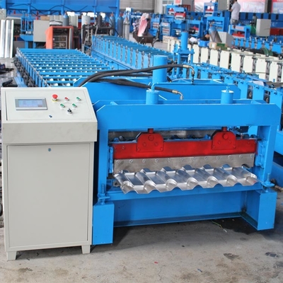 Het Werk van de de Stap20m/Min Tile Roofing Roll Forming Machine van Monterrey automatisch