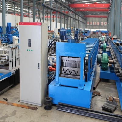GolfBladstaalstralen 914mm Wegvangrail die MachineKettingoverbrenging vormt