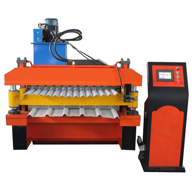 Golf Dubbel de Laagbroodje die van PPGI Machine Volledige Automatische Plc Controle vormen