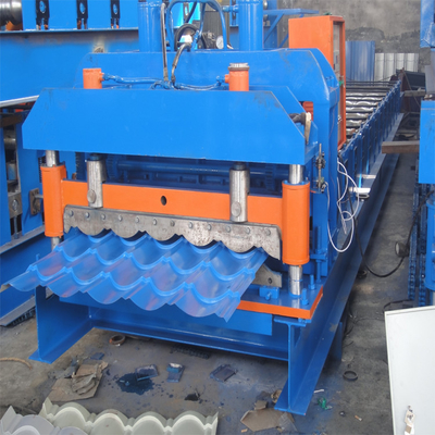 Het automatische Broodje die van het de Kleurenstaal van de Dakwerktegel PPGI Machine 0.30.8mm vormen