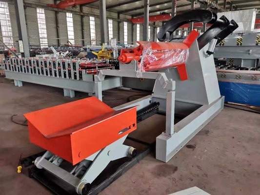 Automatische Staalrol Hydraulische Decoiler 10 Ton